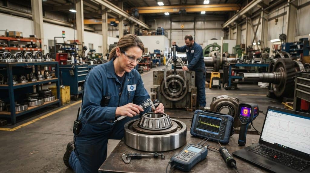 Peran reliability engineering dalam maintenance bearing industri di dalam area pabrik