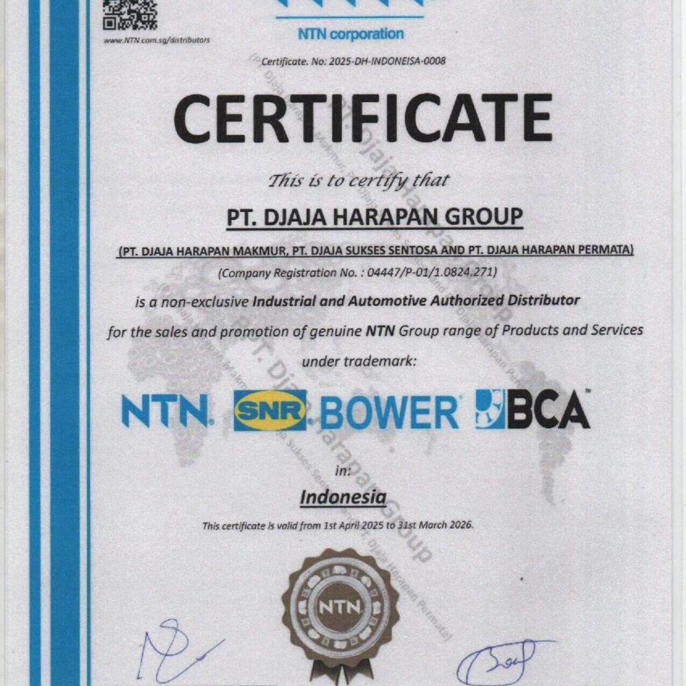 NTN Certificate 2